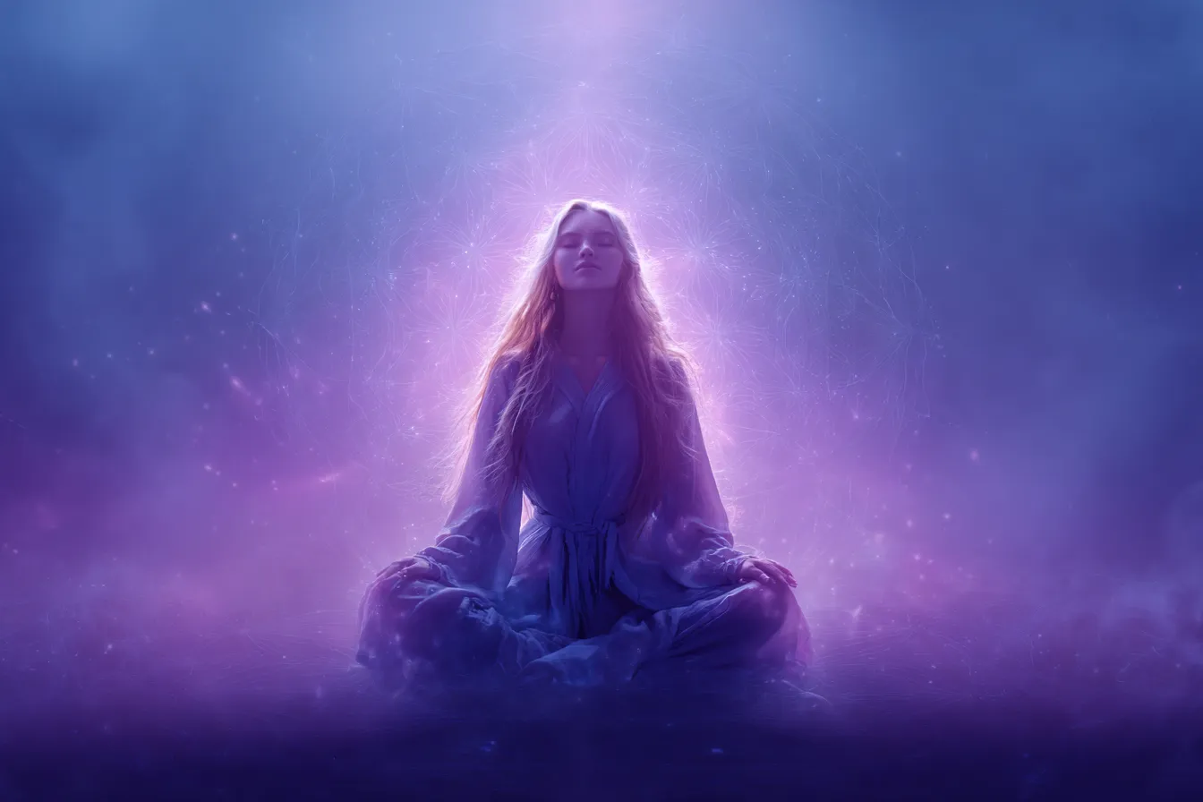 Aura violeta: significado espiritual y dones ocultos que revela este color