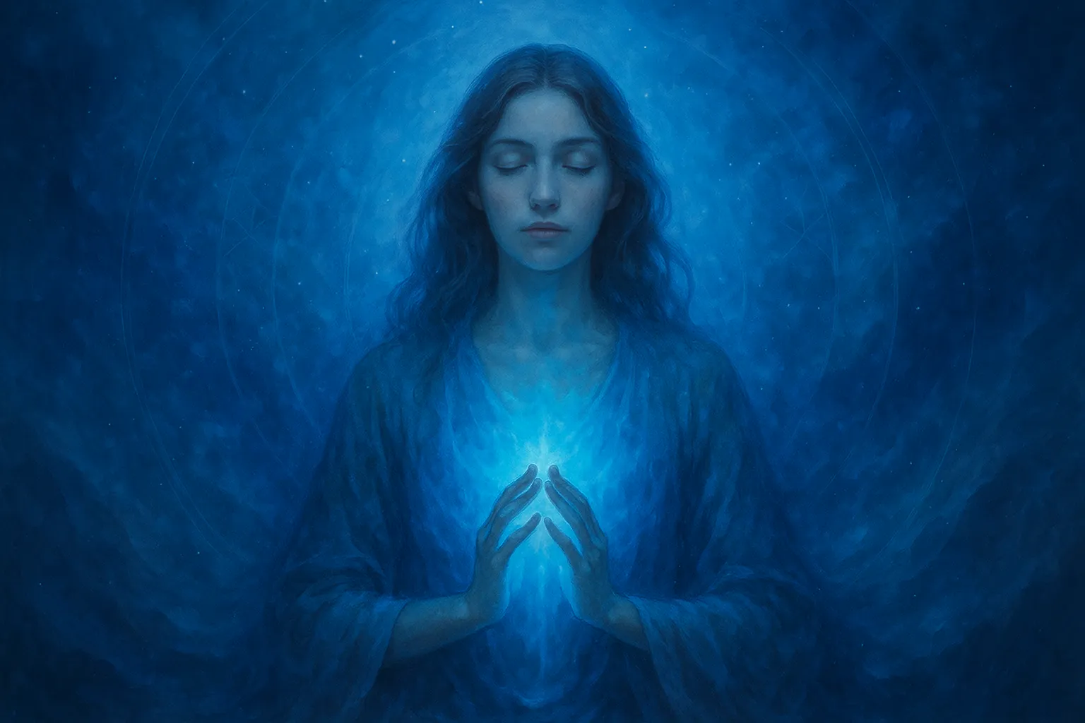 Aura azul: personas que sanan con su energía y comunican desde el alma